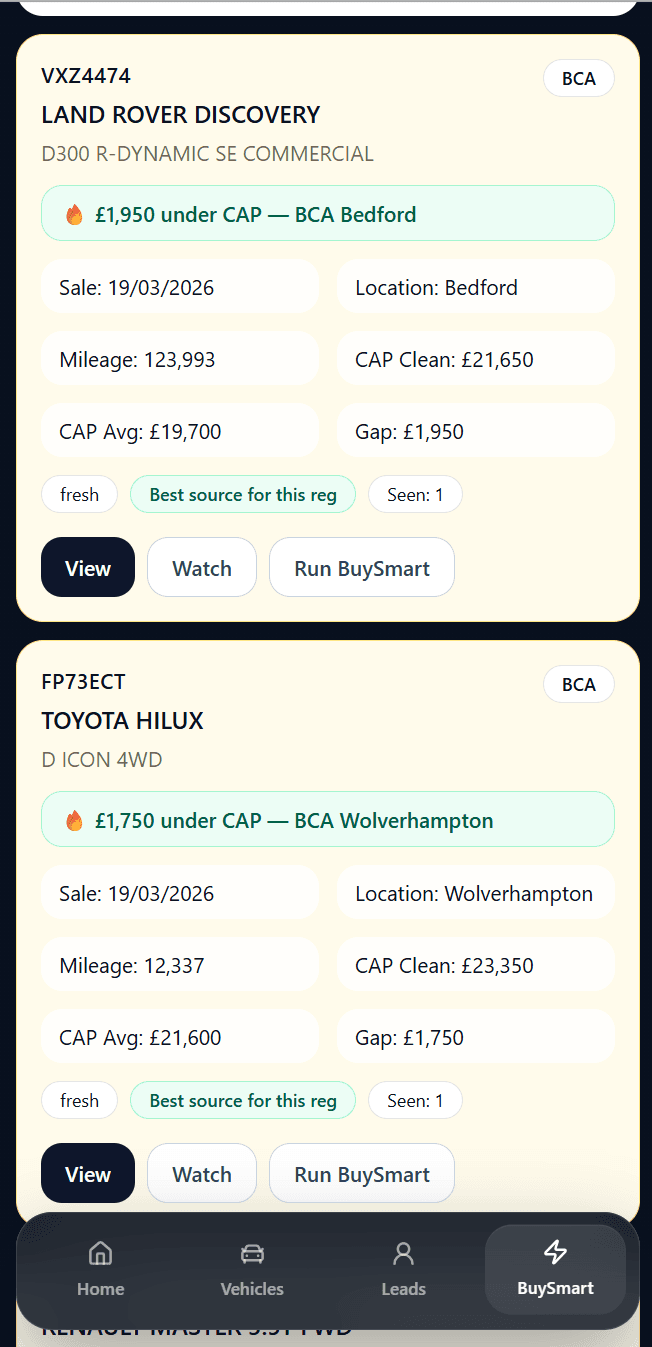All auctions in one place